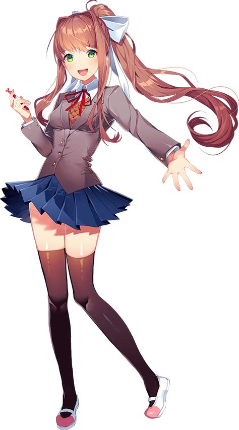 ddlc characters|Monika 